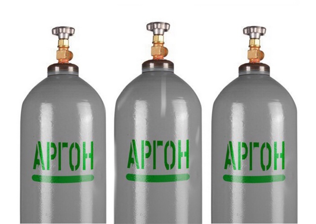 Аргон в баллонах 40 л сжатый ОСЧ 