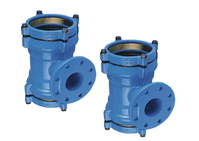 Чугунные тройники раструб-фланец System 2000 125х100 PN 16