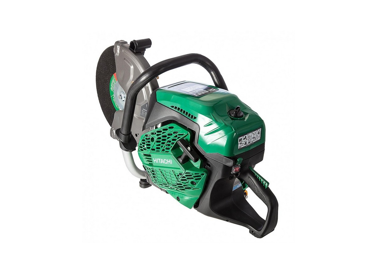 Бензорез Hitachi CM75EBP по металлу