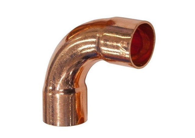 Медный однораструбный угол 90 ̊  5/8