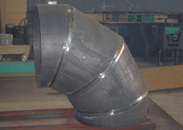 Секторный сварной отвод 60 ̊ 600х7 17Г1С