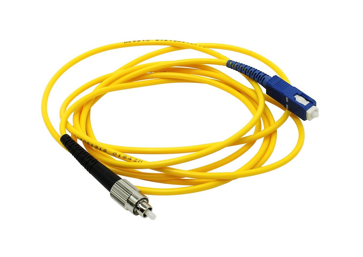 Патч-корд SC-FC, Simplex, SM 9/125 5 м